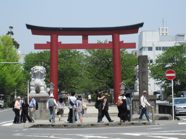 鶴岡八幡宮の三の鳥居