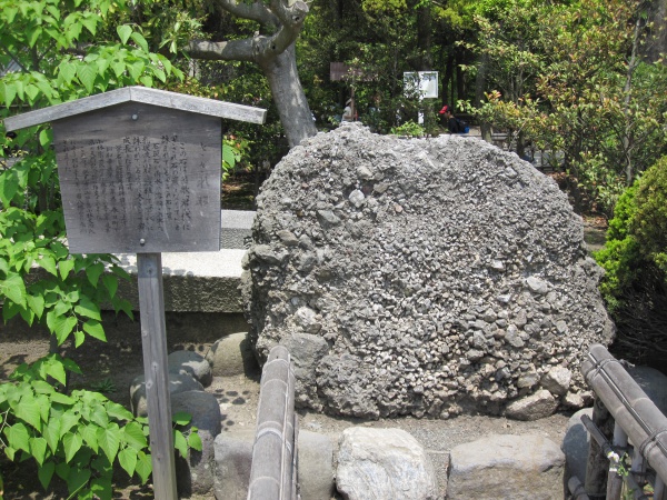 鶴岡八幡宮のさざれ石