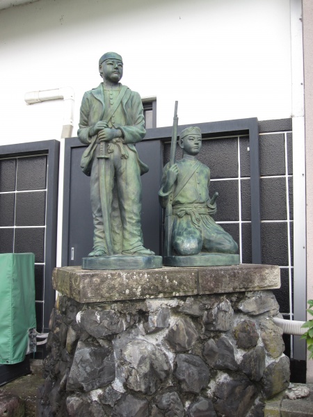 白虎隊記念館銅像