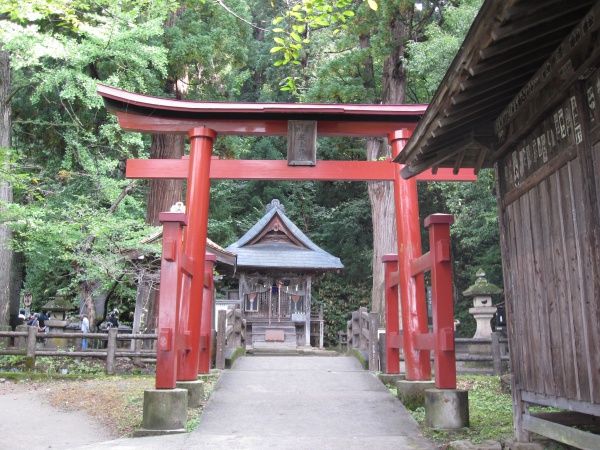 会津若松厳島神社二の鳥居