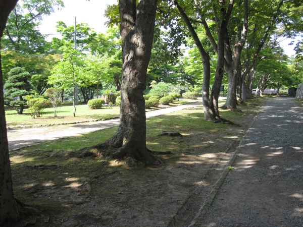 盛岡城の風景