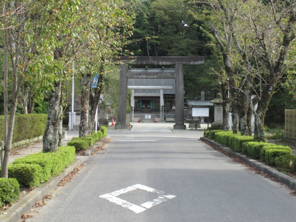 那須乃木神社参道