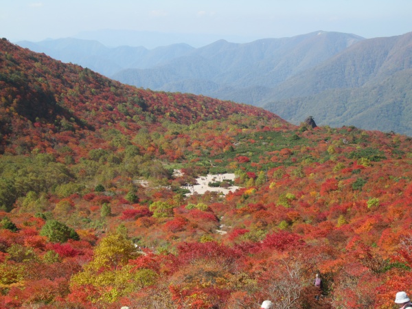 那須岳の姥が平