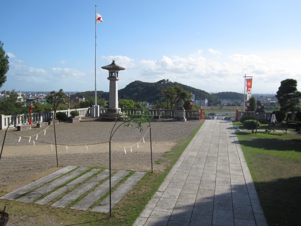 足利市織姫神社境内風景