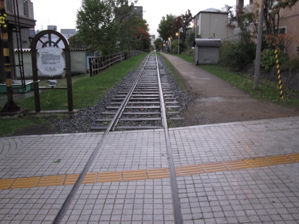 旧手宮線　小樽市