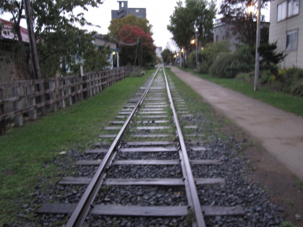 旧手宮線　小樽市