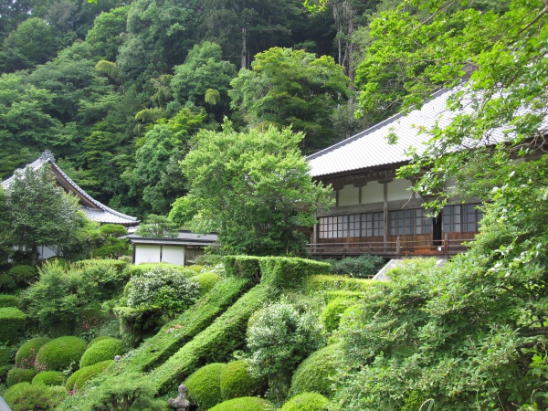 雲巌寺の境内