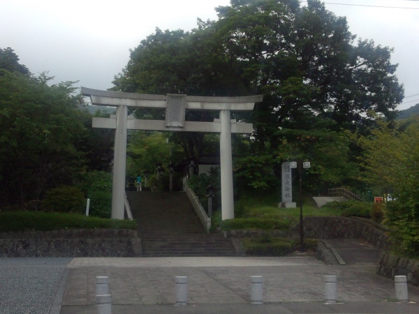 那須温泉神社の大鳥居