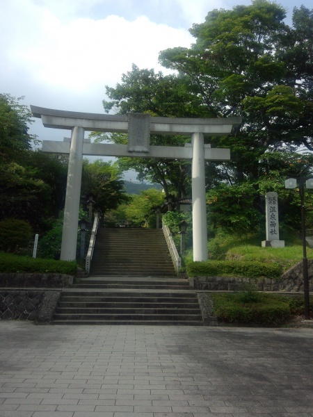 那須温泉神社の大鳥居