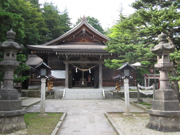 那須温泉神社拝殿