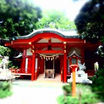 自由が丘　熊野神社拝殿