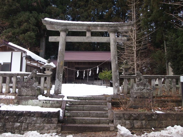 境の明神　那須町側