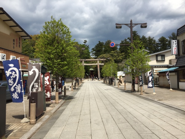 鹿島神宮の参道