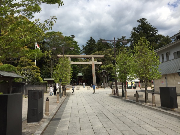 鹿島神宮の参道