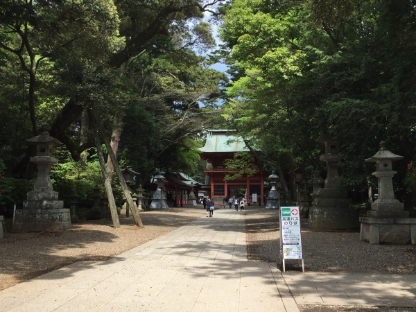 鹿島神宮の楼門