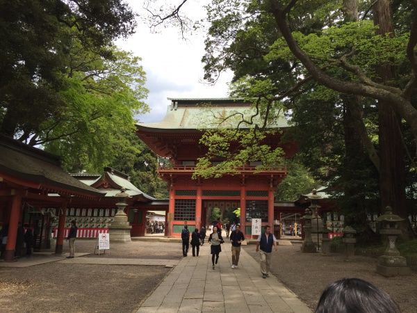 鹿島神宮の楼門