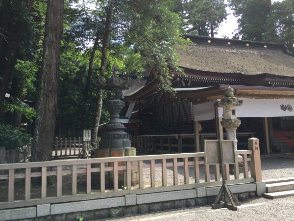 鹿島神宮の拝殿