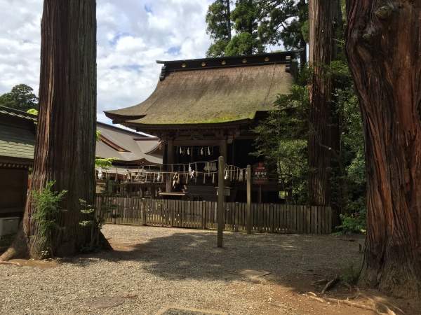 鹿島神宮の仮殿