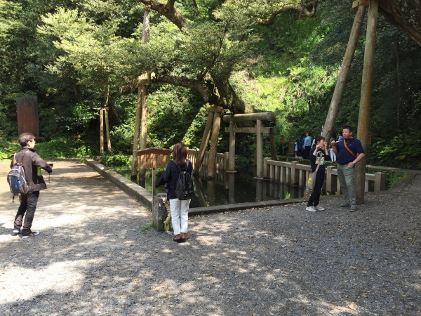 鹿島神宮の御手洗池