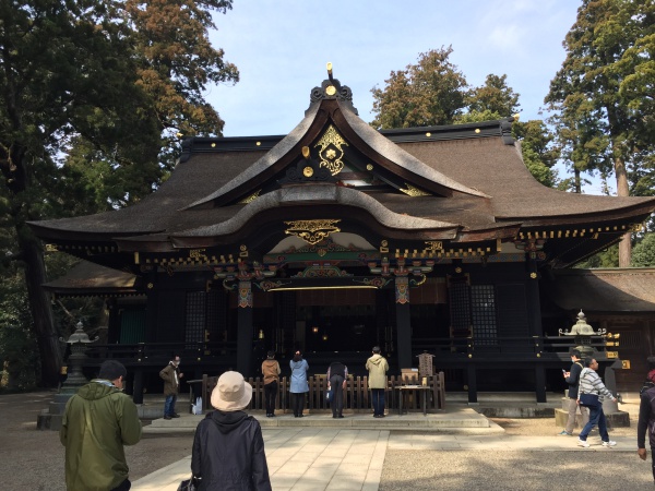 香取神宮の拝殿