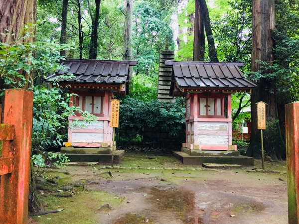 天降神社、市神社、馬場殿神社