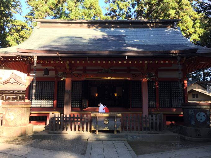 香取神宮の神楽殿