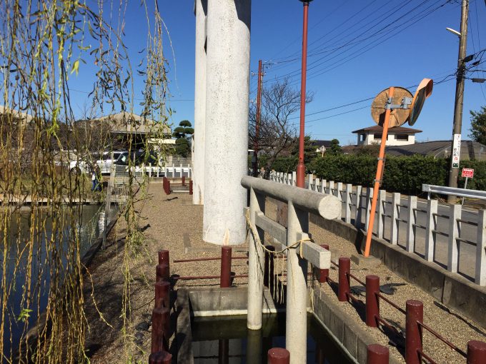 息栖神社の一の鳥居