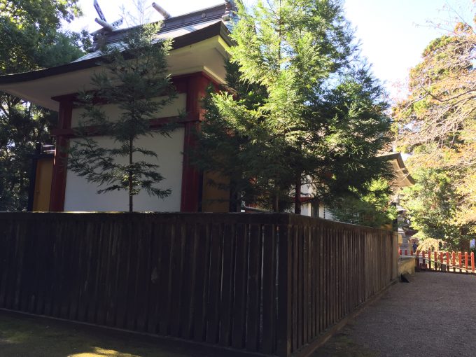 息栖神社の拝殿