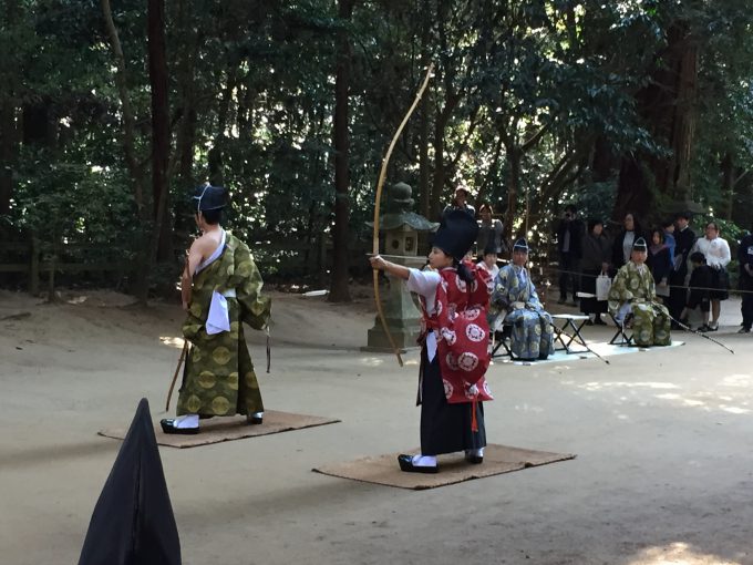 鹿島神宮の弓行事