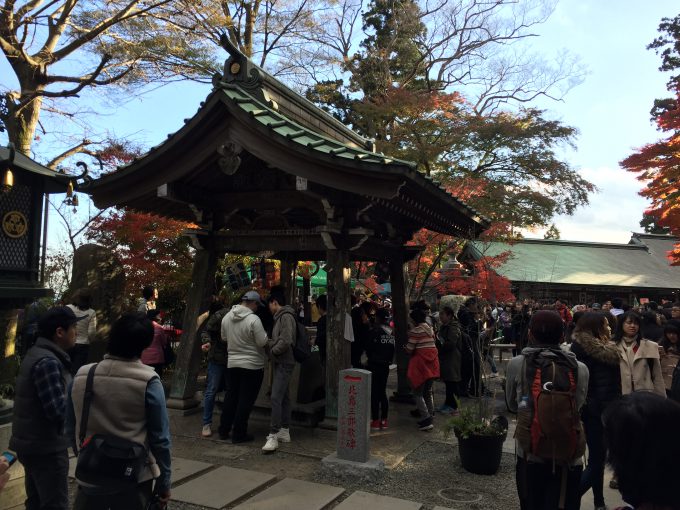 高尾山薬王院の手水舎