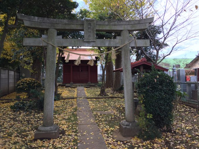海隣寺の熊野神社