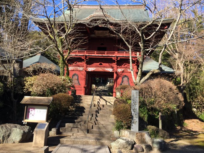 音羽山千手院清水寺の四天門