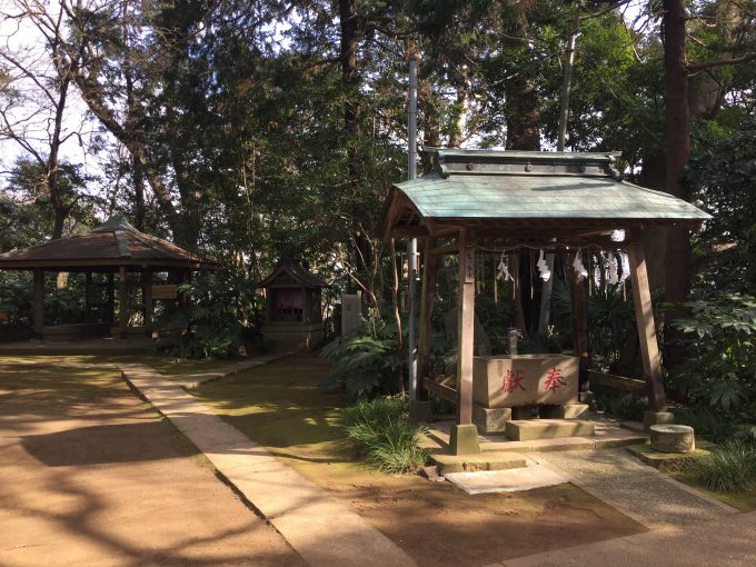 神崎神社（こうざきじんじゃ）手水舎