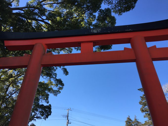 玉前神社の一の鳥居