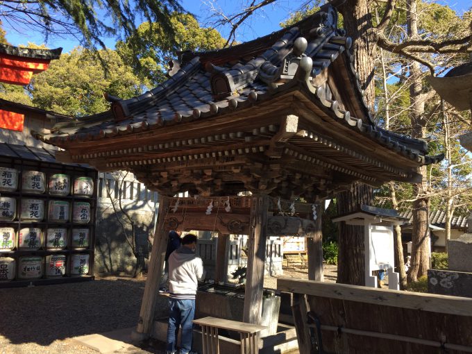 玉前神社の手水舎