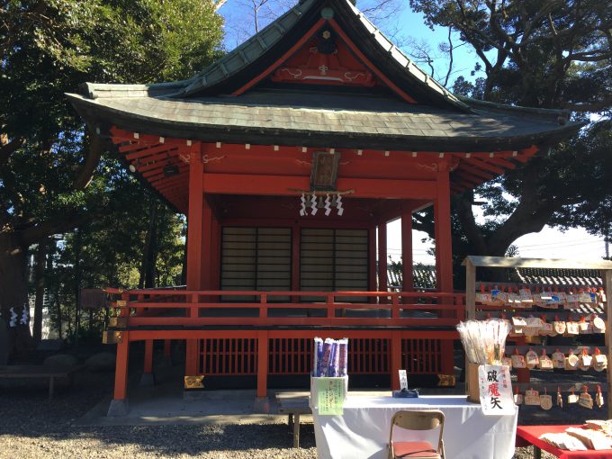 玉前神社の神楽殿