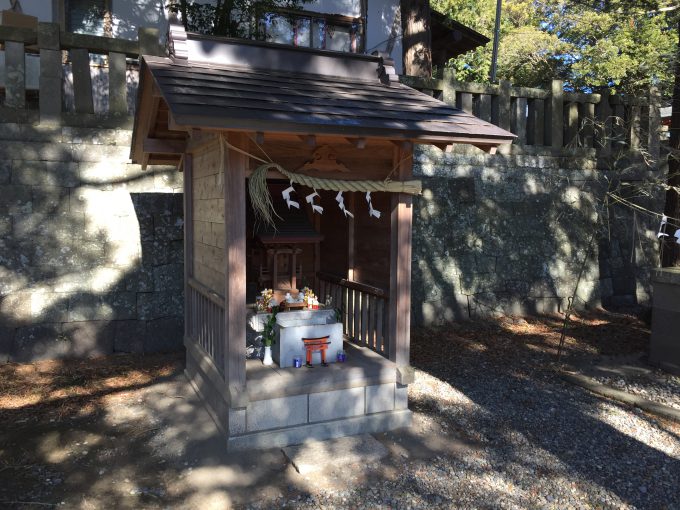 玉前神社の境内