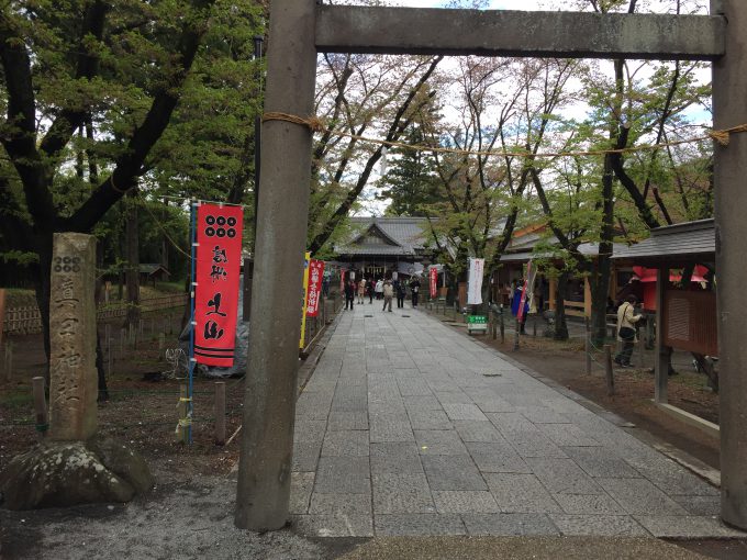 眞田神社の鳥居