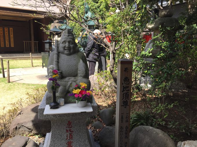 豊川稲荷東京別院の恵比寿様